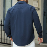 Corduroy Tooling Thick Long Sleeves Coat Shirt Outdoor Casual Retro